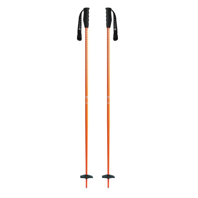 Bastones de esquí alpino Black Crows Meta (naranja/blanco)