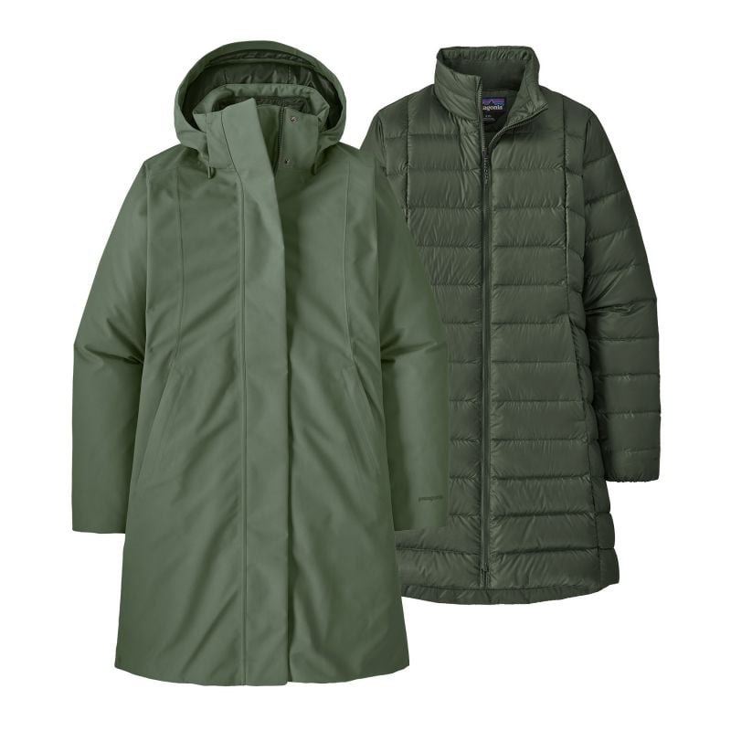 Veste 3 en 1 PATAGONIA W's Tres 3-in-1 Parka (Old Growth Green) femme