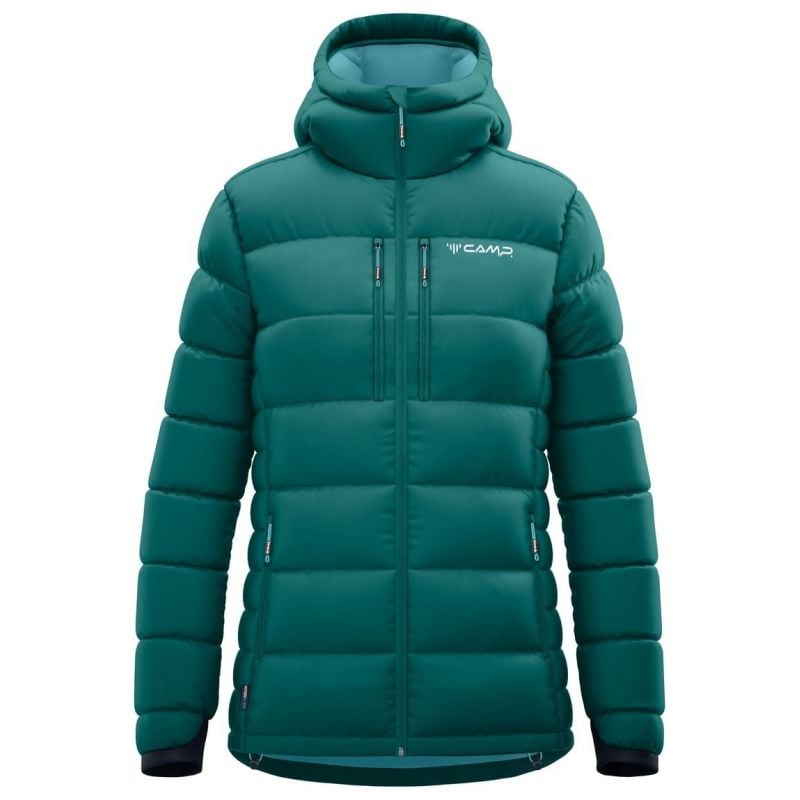 Doudoune CAMP COSMO JACKET (Forest Green / Reef blue) Femme