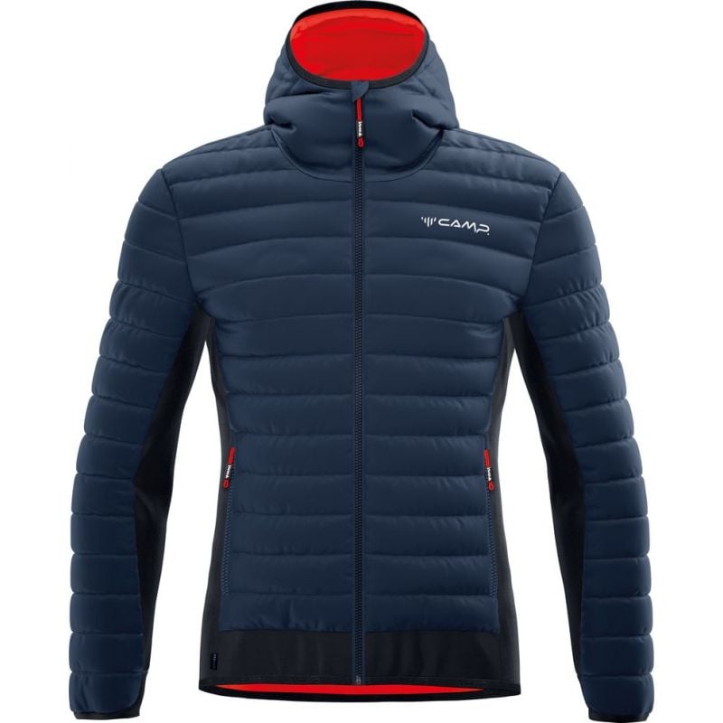 Doudoune CAMP HYBRID JACKET (Dark Blue / Black / Dark Orange) Homme