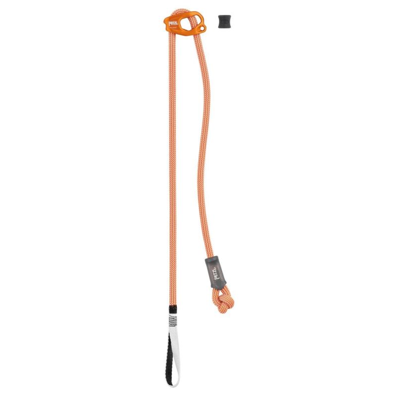 Cordón simple PETZL LONGE CONNECT ADJUST (ORANGE)