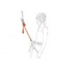 Cordón PETZL LONGE CONNECT ADJUST (NARANJA)