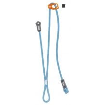 Double lanyard PETZL LONGE DUAL CONNECT ADJUST (BLUE)