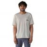 T-Shirt M's Regenerative Organic Certified Cotton LW Pocket Tee (Birch White) Männlich
