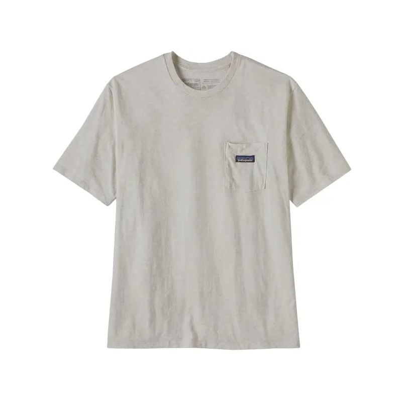 T-Shirt M's Regenerative Organic Certified Cotton LW Pocket Tee (Birch White) Männlich