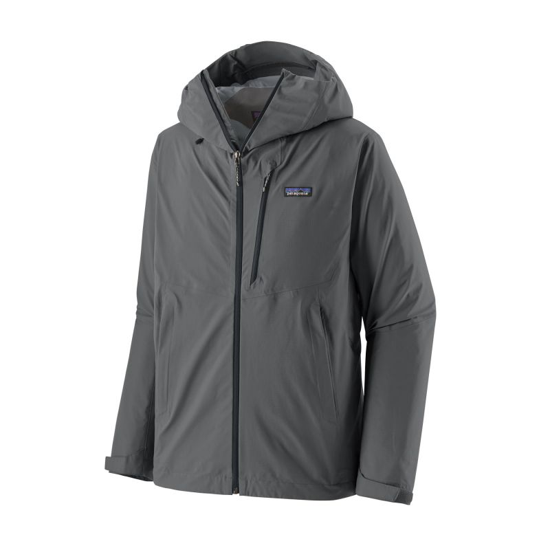 Veste imperméable PATAGONIA M's Granite Crest Rain Jkt (Forge Grey w/Black) Homme 
