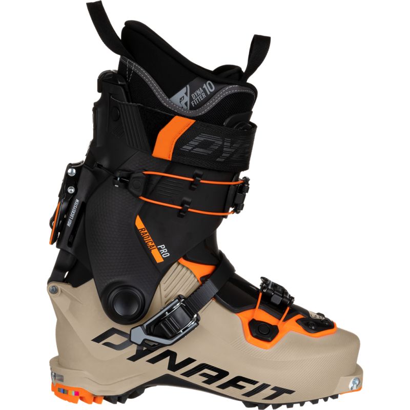 Toppturstøvler Dynafit RADICAL PRO BOOT (Rock Khaki/Fluo Orange) Herresko
