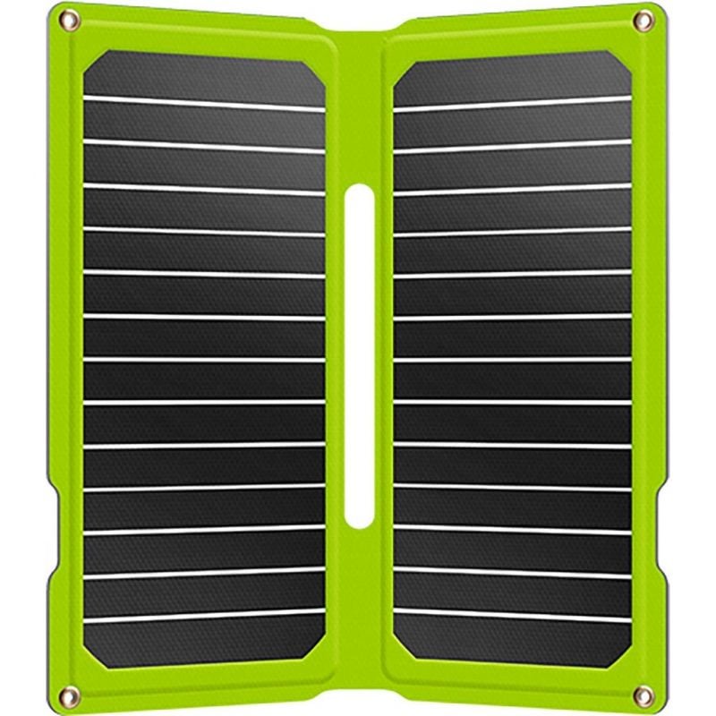 Panel solar semirrígido - Células SunFlex - Doble salida 5,2V USB/12V - 16W - 2800mA en 5V USB / 2100 Ma en 12V - 468g