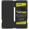 Semi-rigid solar panel - SunFlex cells - Dual output 5,2V USB/12V - 16W - 2800mA in 5V USB / 2100 Ma in 12V - 468g