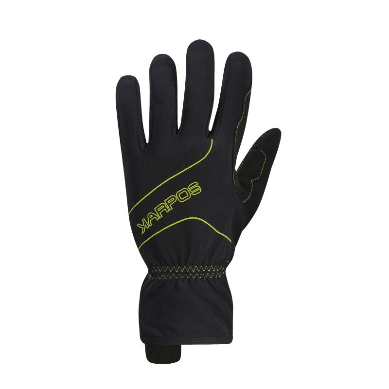 Hanskat Karpos ALAGNA (MUSTA/HAPAN KELTAINEN) Unisex