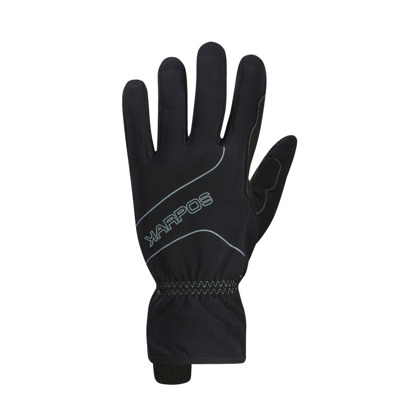 Hanskat Karpos ALAGNA (MUSTA/SAVU SININEN) Unisex