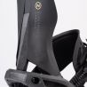 Snowboardbindinger Nidecker SUPERMATIC-CARBON (SORT)