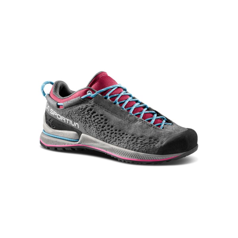 Approachschuh La Sportiva TX2 Evo Leather Woman (Carbon/Red Plum) Damen