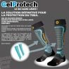 Ski socks Monnet GELPROTECH (Blue)