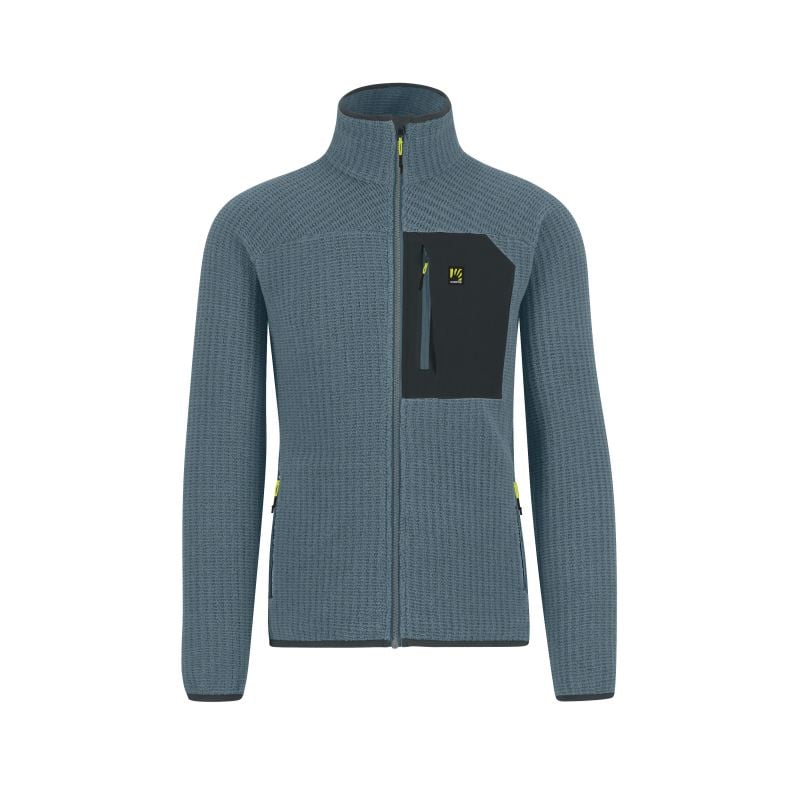 Fleece Karpos ROCCHETTA EVO (SMOKE BLUE/WOODL.GRAY) Herren