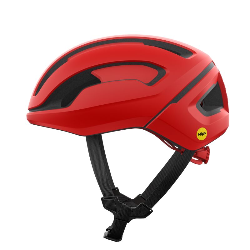 Casque vélo de route POC Omne Air MIPS (Prismane Red Matt)