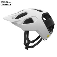 MTB-hjälm POC Cularis (Hydrogen White/uranium Black Matt)