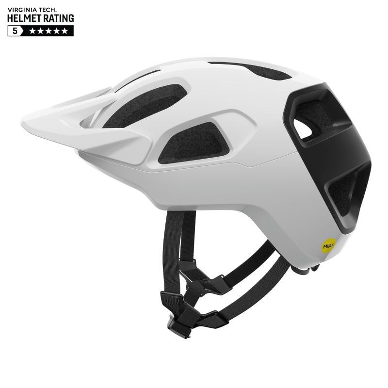 MTB Helm POC Cularis (Hydrogen White/Uranium Black Matt)