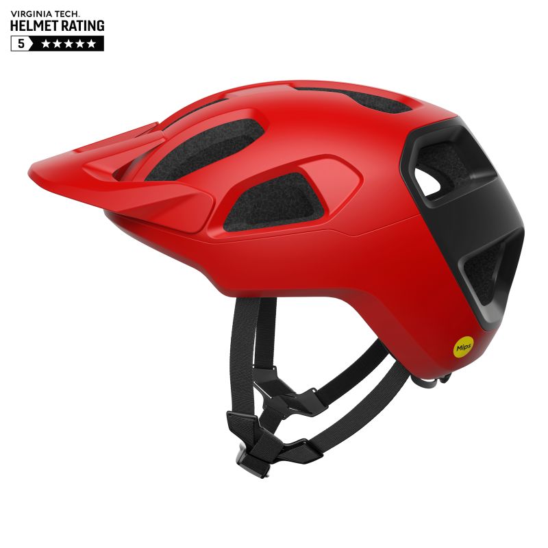 Casque de VTT POC Cularis (Prismane Red Matt/uranium Black Matt)