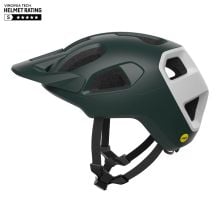 MTB Helm POC Cularis (Pargasite Green Matt/hydrogen White Matt)