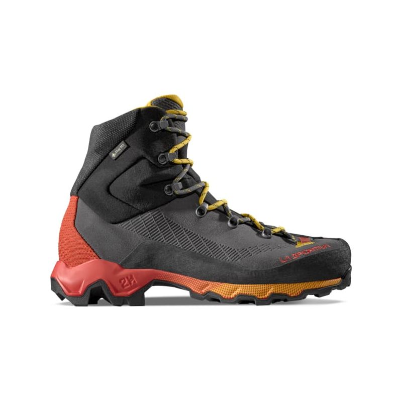 Zapato de senderismo La Sportiva Aequilibrium Trek GTX (Carbon/Yellow) Hombre