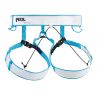PETZL ALTITUDE Lichtgewicht, compact harnas voor bergbeklimmen en skitochten Wit/Trqoise