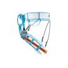 PETZL ALTITUDE Lightweight, compact harness for mountaineering and ski touring White/Trqoise