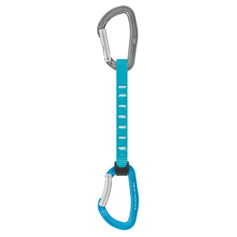 Degaine PETZL DJINN AXESS 17cm (Turquoise)