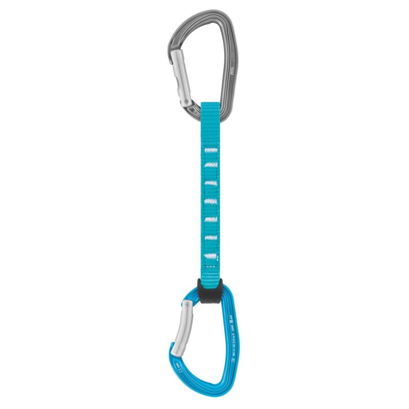 Degaine PETZL DJINN AXESS 17cm (Turkoosi)