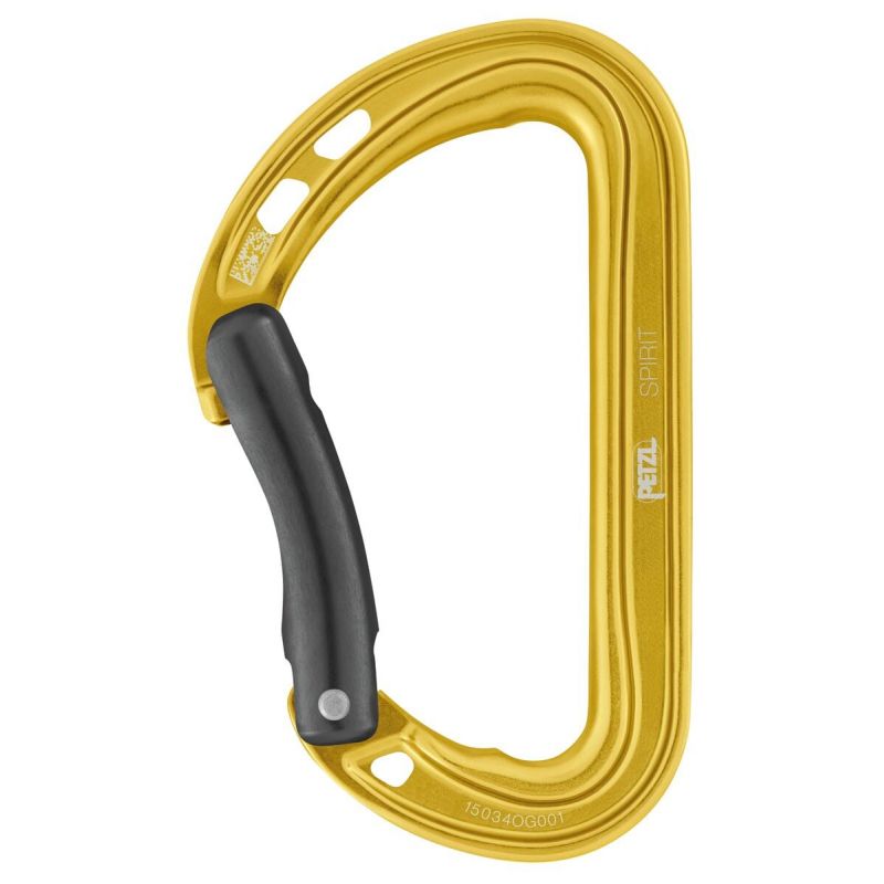 Moschettone PETZL SPIRIT (Giallo)