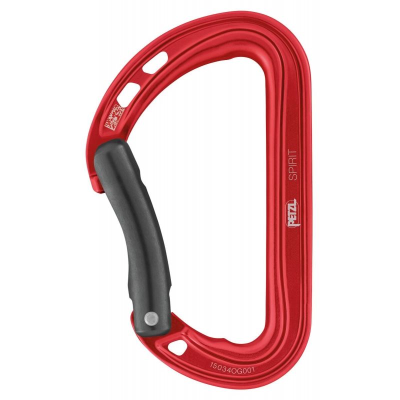 Mosquetón PETZL SPIRIT (Rojo)