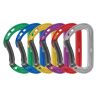 PETZL Förpackning med 6 st karbinhakar SPIRIT Förpackning med 6 st karbinhakar SPIRIT böjda Blå/Grå/Violett/Grön/Röd/Gl