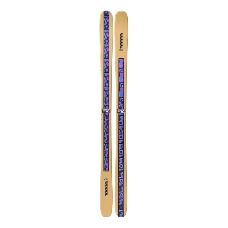 Skidor K2 OMEN 90 (Beige/Lila) Herr - 2026