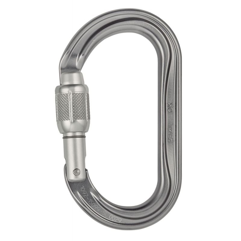 Karbinhake PETZL OK SCREW-LOCK