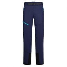 Pantaloni softshell tecnici La Sportiva Alpine Guide Windstopper (Deep Sea) Uomo