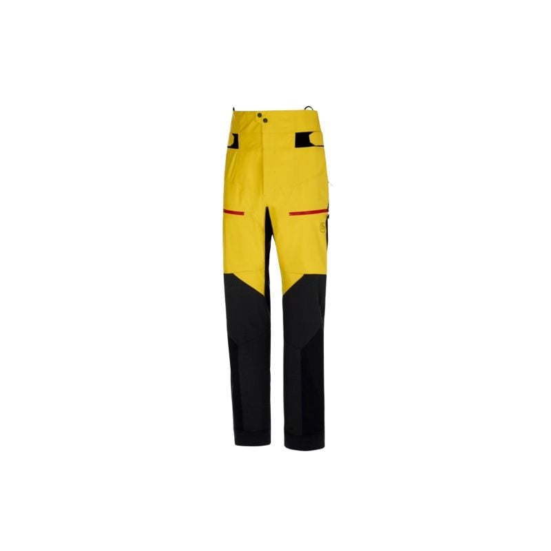 Pantalón técnico La Sportiva Supercouloir GTX Pro (Amarillo/Negro) Hombre