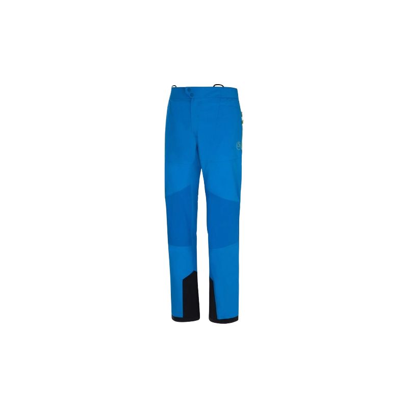 Pantaloni tecnici La Sportiva Roseg GTX (Blu Elettrico/Lime Punch) Uomo