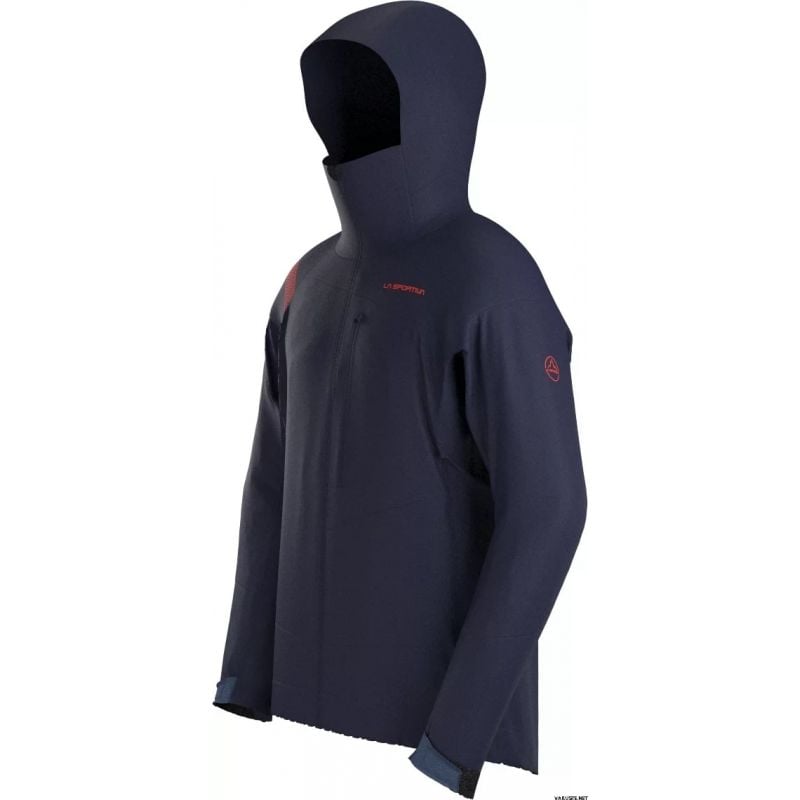 Teknisk jacka La Sportiva Alpine Guide GTX (Deep Sea/Cherry Tomato) Herr