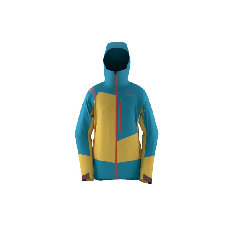 Chaqueta técnica La Sportiva Alpine Guide GTX (Bamboo/Tropic Blue) Hombre