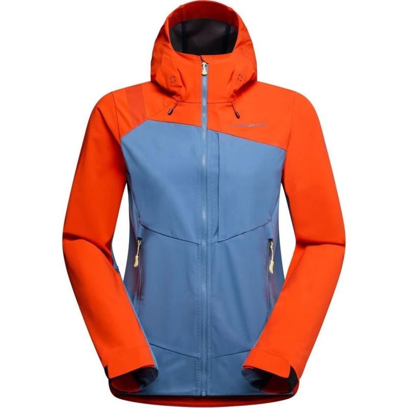 Softshell Jas La Sportiva Alpine Guide Windstopper (Moonlight/Cherry Tomato) Dames