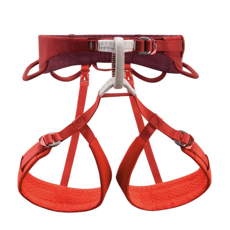 Kiipeilyvaljaat PETZL ADJAMA (TUMMA PUNAINEN) Unisex