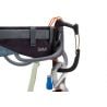 PETZL SAMA Comfortable climbing harness for indoor, crag, and multi-pitch use DARK GRAY