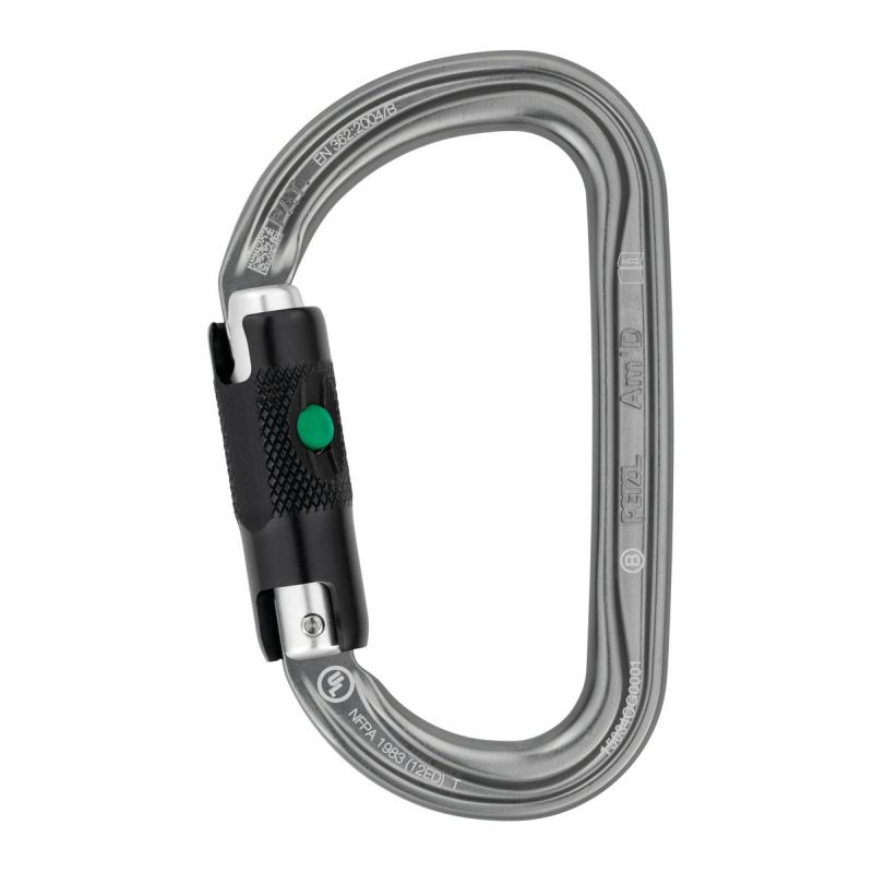 Kiipeilykarabiini Am’D BALL-LOCK (Harmaa)