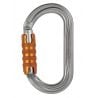 PETZL OK Lightweight oval carabiner grey