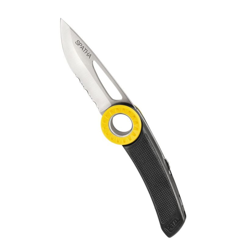Couteau d'escalade PETZL SPATHA (Noir)