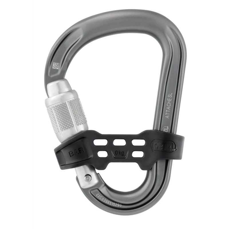 Carabiner PETZL ATTACHE BAR (GRAY)