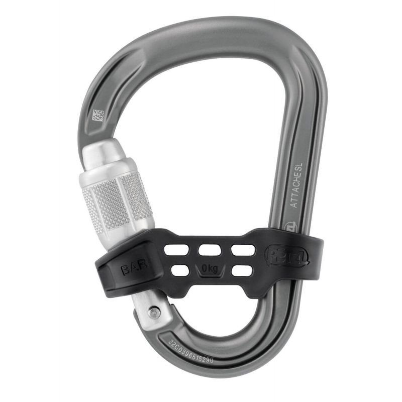 Mousqueton PETZL ATTACHE BAR (GRÅ)