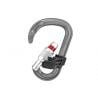 PETZL ATTACHE BAR One-way pear-shaped screw-lock carabiner GRAY