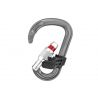 PETZL GANCIO A BARRE Moschettone a vite unidirezionale a forma di pera GRIGIO