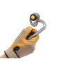 PETZL COEUR PULSE 12 mm Aftagelig fortøjning med låsefunktion
